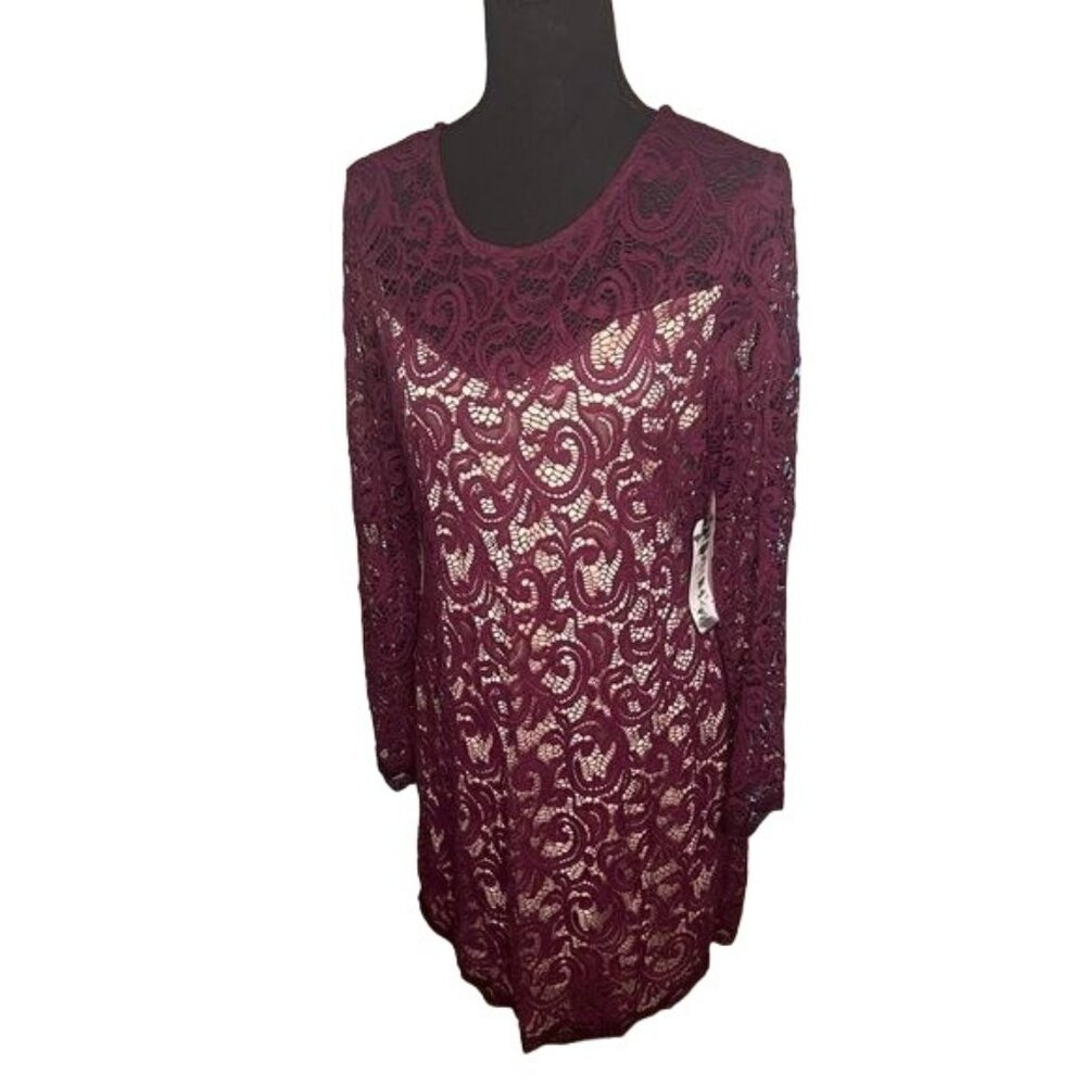 Love Fast Live Hard Lace Dress -Ladies Size XL NWT